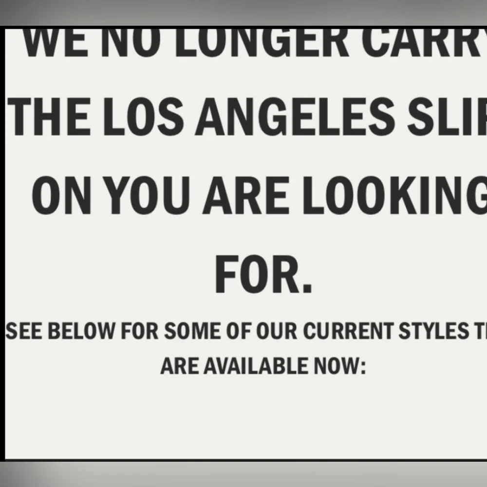 Never worn hard to find Los Angeles Van's - Picture 5 of 6